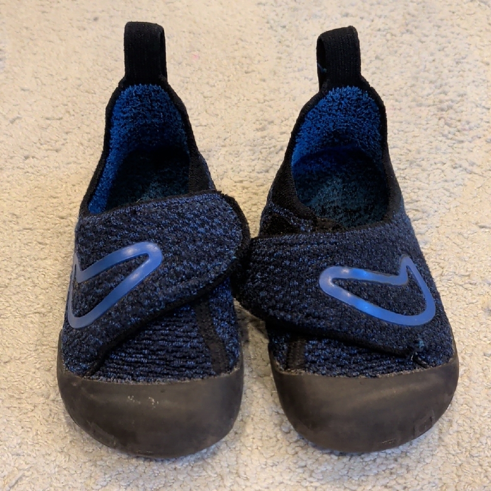 Kids Black and Blue Shoes
